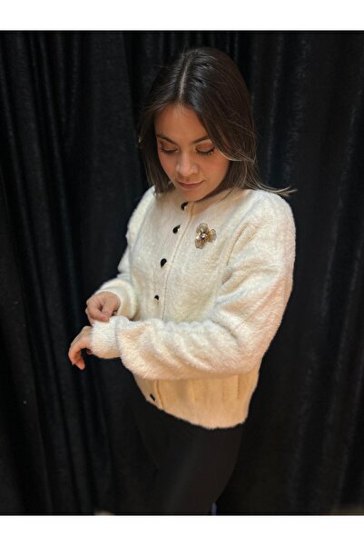 Elit Butik Soft Textured Beard Cardigan