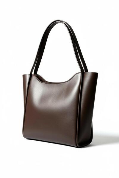 CELESTIAL COLLECTION Valleria Acıkahve Large Size Zippered Hand and Shoulder Bag