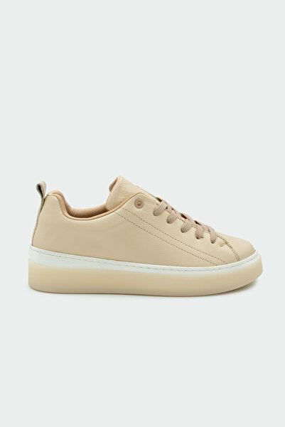 LAMİNTA Skye Ten Genuine Leather Flat Sneakers