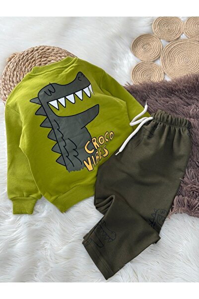 Alvadonna TİMSAH PRINTED BOY SUIT