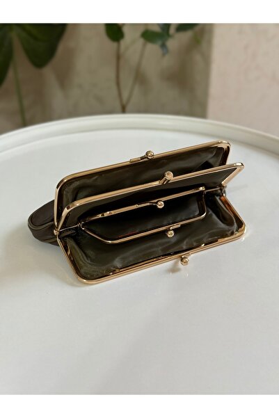 Bagnest Clip-On Soft Genuine Leather Women's Wallet