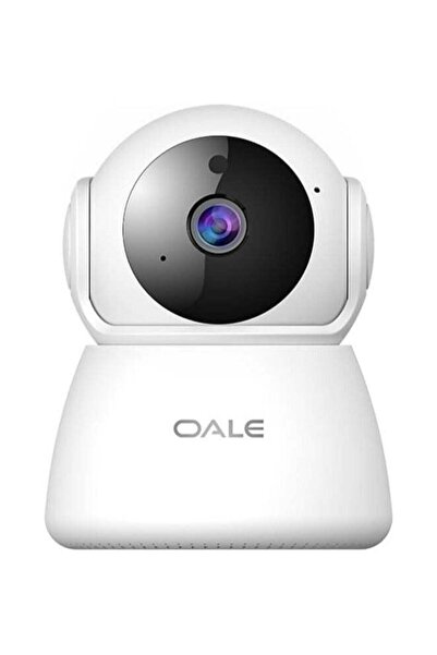 OALE iHome 01 360° Security Camera with Dual Tracking, Motion Detection, Night Vision, Audio Support