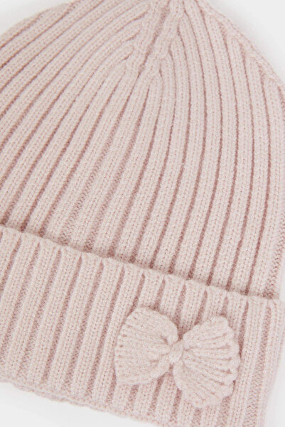 DeFacto F2396A8Pn111 Pink Girl's Knitwear Beanie