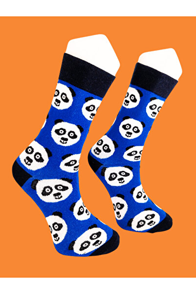 Shuttle Park Special Series Happy Colorful Kung Fu Panda Patterned Socks Fun Comfortable Stylish Design Style Socks