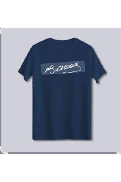 couis T-Shirt Ataturk Signature Stretch Fabric Cotton