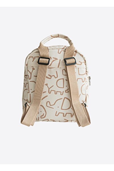 kitikate Elephant Backpack Natural
