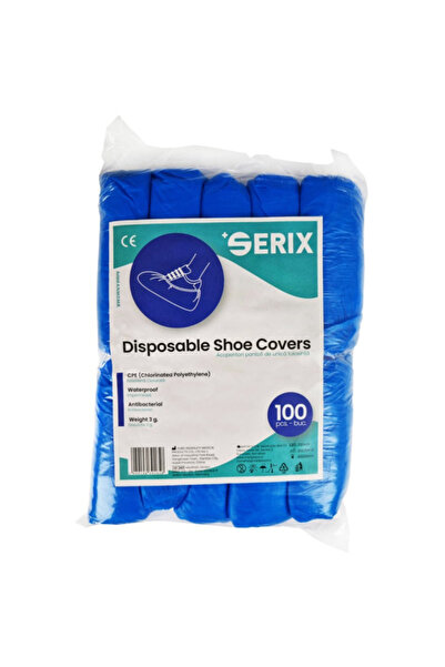 ANTONELLA Set 100 Botosi (Acoperitori Pantofi) 15x41cm, CPE 3g, Serix