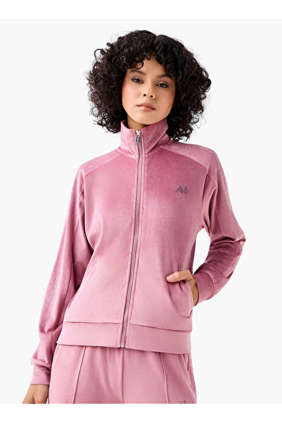 Kappa Women Velour Embellished Jacket