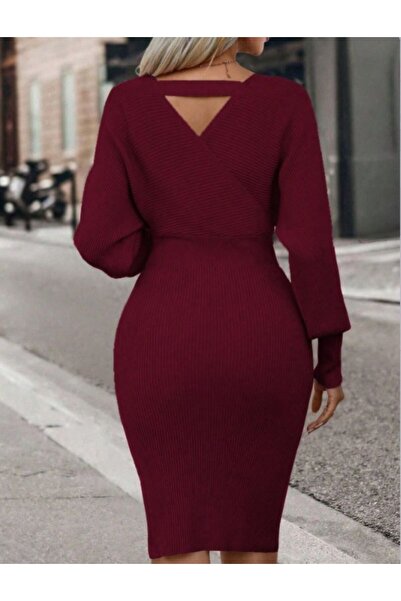 kenza'a Φόρεμα με λεπτομέρεια από αλυσίδα με λαιμόκοψη διπλό πέτο