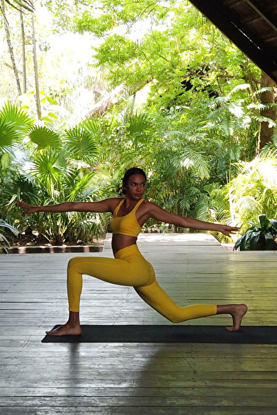 Pulsar Chakra Yoga Bra Yellow