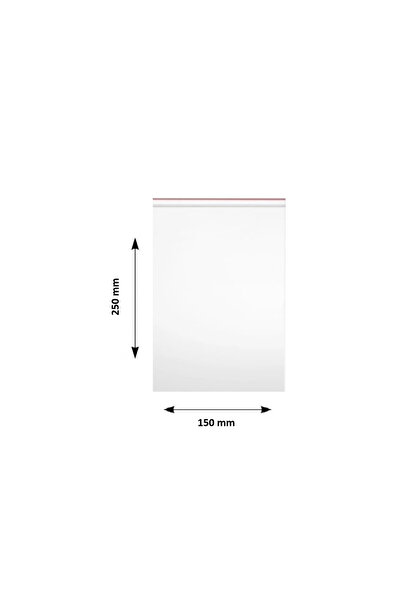 Clarina Pungi ziplock Clarina, 150 x 250 mm, 100/set