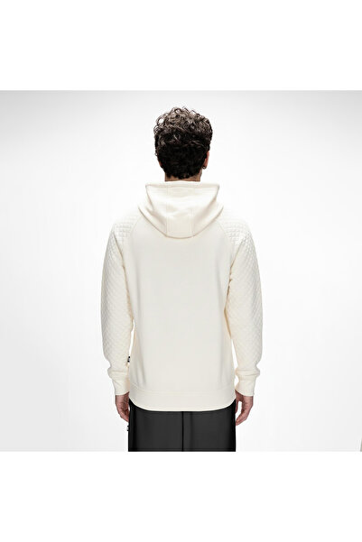 Bad Bear Grass Men's Ecru Hooded Sweatshirt