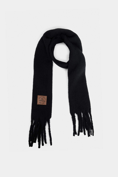 DeFacto F4186Axbk27 Black Men's Woven Scarf