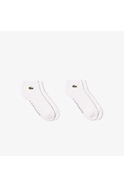 Lacoste Unisex Beyaz Çorap