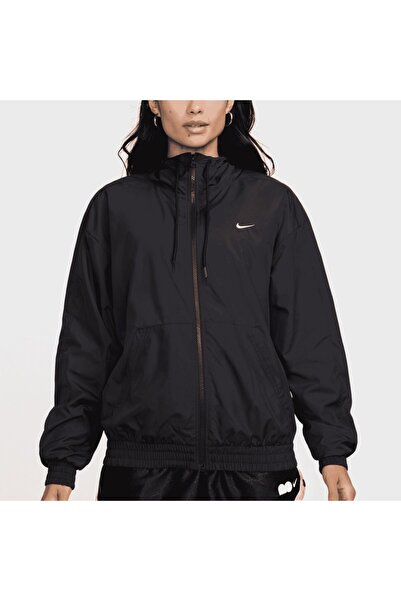 Nike Bluza cu fermoar W NSW ESSNTL UV WVN JKT HD Femei