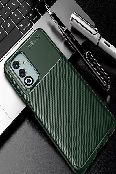 Nezih Case Oppo A5 (2025) Uyumlu Kamera Korumalı Karbon Tasarım Koruyucu Lüx ...