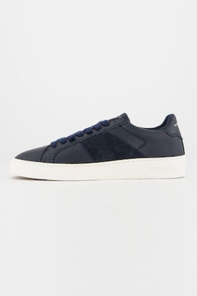 Scotch & Soda Sneakers Leather & Suede Dark Navy EU 41