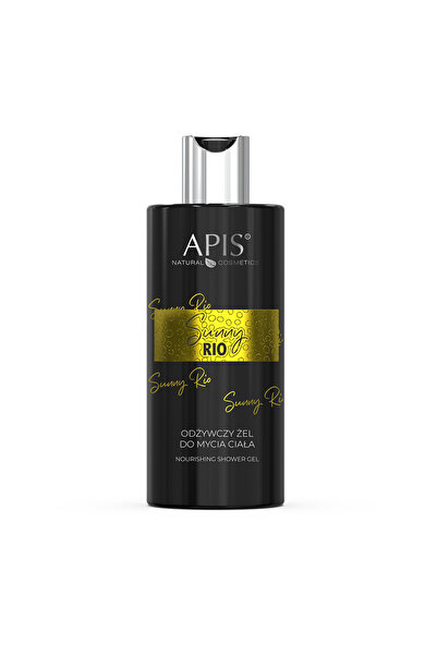 Apis Natural Cosmetics Sunny Rio moisturizing shower gel with almond, caramel and coconut aroma, 300 ml