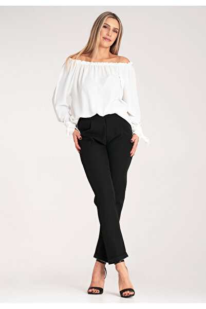 Figl Women's black high waist straight pants M1161 size L/XL