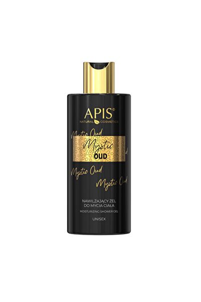 Apis Natural Cosmetics Gel de dus hidratant Mystic Oud cu note orientale, 300 ml