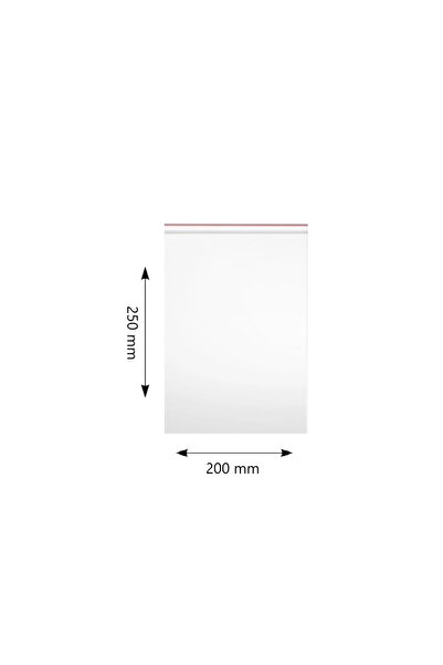 Clarina Pungi ziplock Clarina, 200 x 250 mm, 100/set