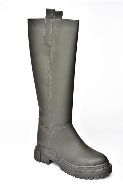 Fox Shoes V973222209 Smoked Thick Sole Women's Riding Boots