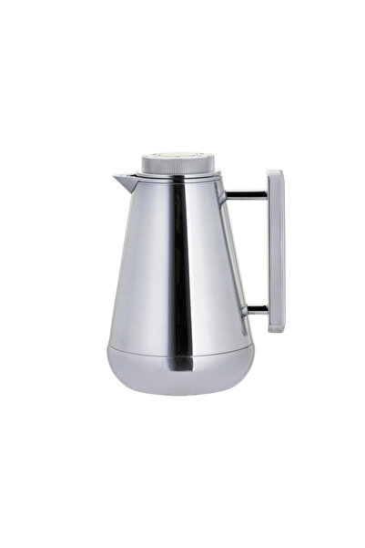 ALSAIF Lilia Coffee and Tea Thermos, 2-piece set by Al Saif / Elegant design to suit all tastes, 0.75L Chrome
