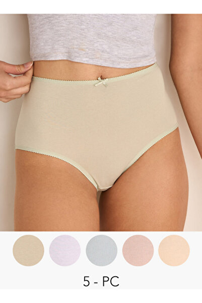 FAV Set of 5 - Full Briefs High Waist with Bow