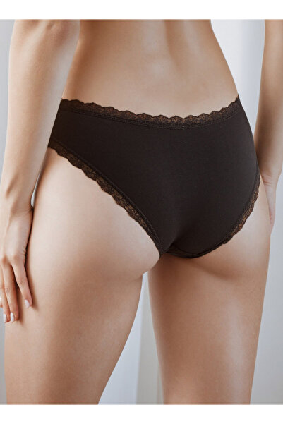 FAV Bikini Briefs with Lace Trim