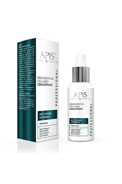 Apis Natural Cosmetics Concentrat regenerator pentru unghii si cuticule Api-Podo Intense cu colagen, 30 ml