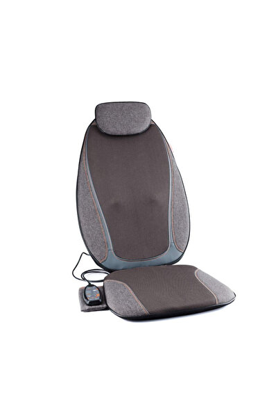 Medivon Scaun de masaj Cosy Shiatsu, 18W, Shiatsu, Vibromasaj, 5 moduri, 3 vibrații, Încălzire, Gri