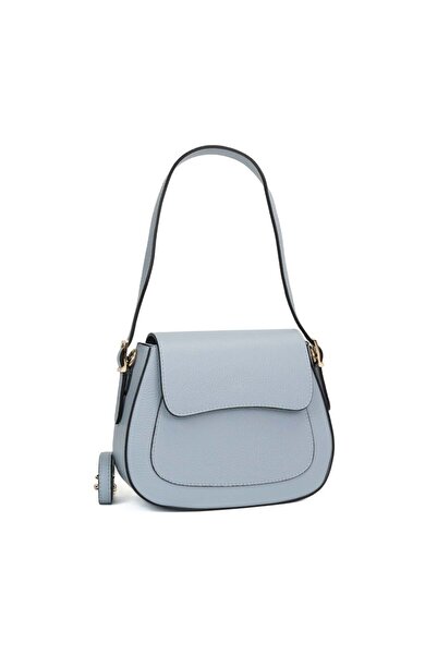 Posete Fagaras Pauline Leather Purse - Blue, Casual Bag Made of Genuine Leather, Handbag, Bags