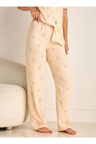 FAV Winnie The Pooh Print Viscose Pyjama Set