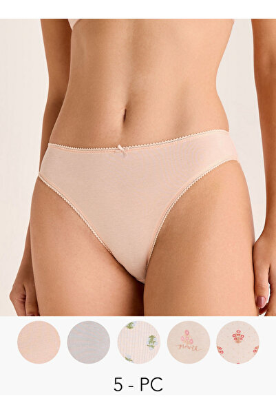 FAV Pack of 5 - Assorted Bikini Briefs