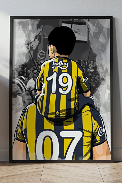 VERONİCA LİNE Fenerbahçe Ahşap Tablo-4 Büyükler-Süper Lig