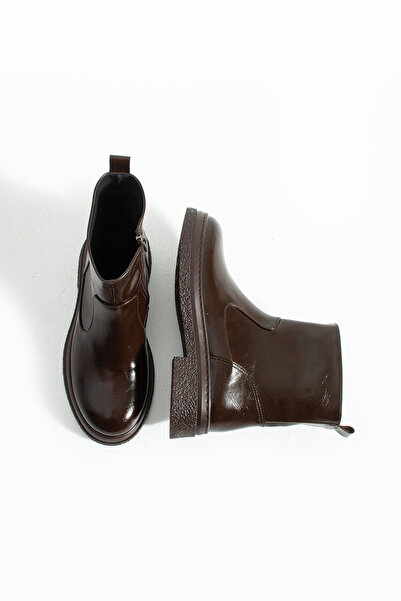 DUXAL SHOES Zoya Women's Zippered Thick Sole Winter Boots