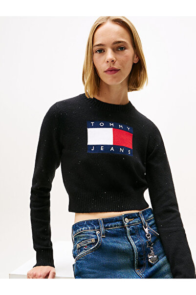 Tommy Hilfiger Tjw Sparkle Flag Sweater Ext