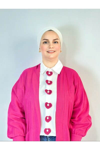 LALE STYLES Hand Knitted Button Ornament – for Children & Adults – Crochet Button Cover