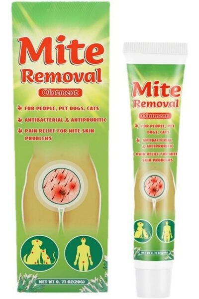 HONPOLO مرهم إزالة العث، 20 جرام - تركيبة واقية مهدئة ومضادة للبكتيريا ومضادة...