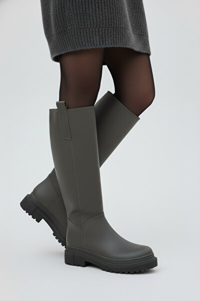 Fox Shoes V973222209 Smoked Thick Sole Women's Riding Boots