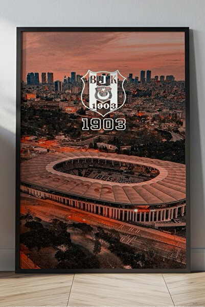 VERONİCA LİNE Beşiktaş Ahşap Tablo-4 Büyükler-Süper Lig