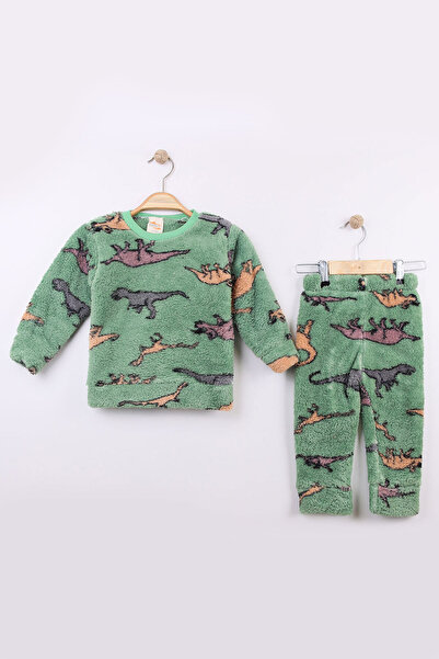 Beniizle Dinosaur patterned welsoft boys' set