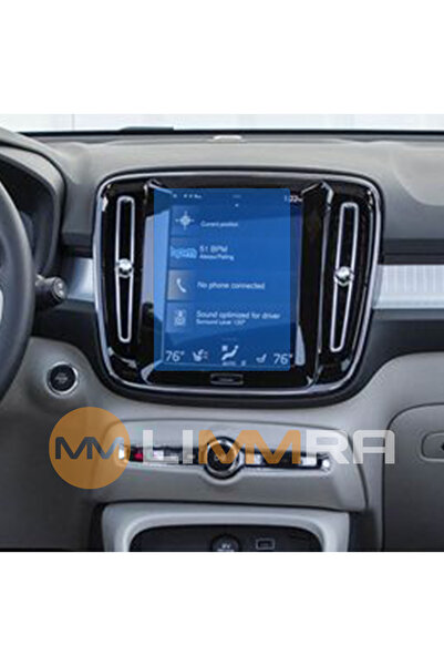 Limmra واقي شاشة نانو للوسائط المتعددة مقاس 8.7 بوصة من فولفو C40