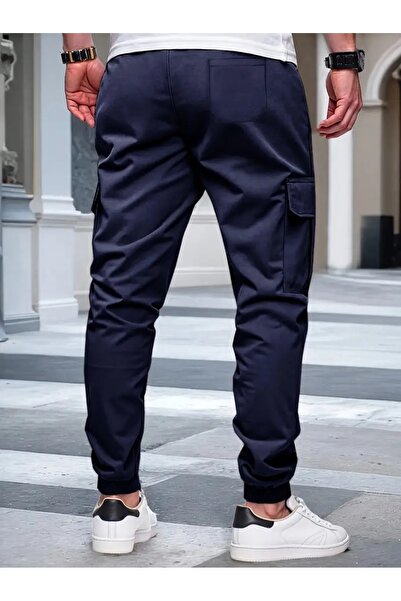 SERAZAT Men's Cargo Pocket Pack Pants Cotton Stretch Fabric Cargo Pants