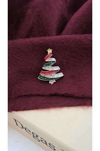 Jerie Yeni Yıl Çam Ağacı Broş
