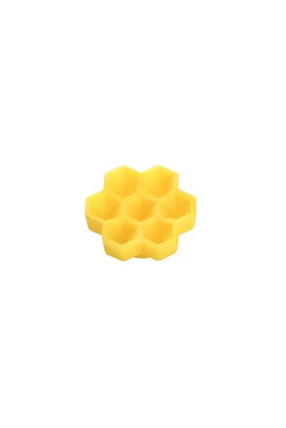 ANTONELLA Yellow Honeycomb Adhesive Backing 10pcs