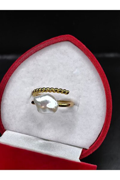 argint 925 INEL REGLABIL PERLA NATURALA BAROC