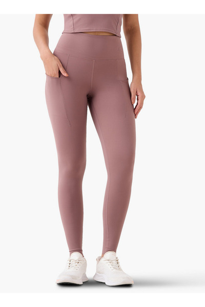 Adot بنطال يوجا قصة ضيقة مع جيب للهاتف المحمول