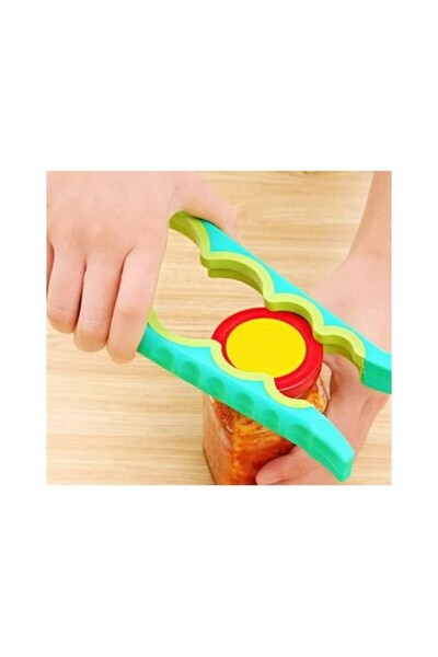 zola Jar opener, plastic, green