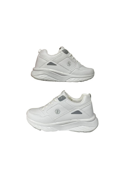 Queen Step 2105 Unisex Sports Shoes White
